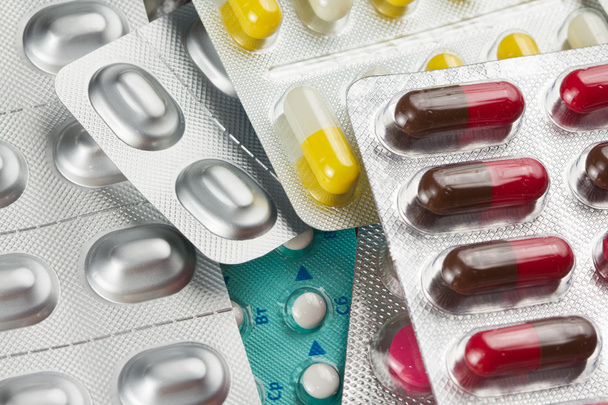 Many tablets or pills - Foto, imagen