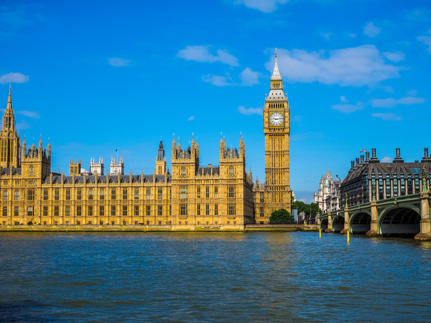 Casas do Parlamento em Londres HDR - Foto, Imagem