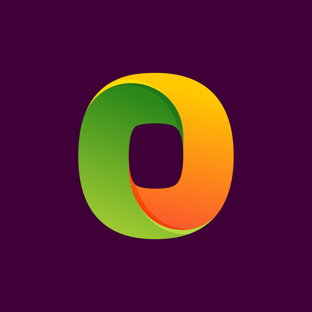 Number zero logo  - Διάνυσμα, εικόνα