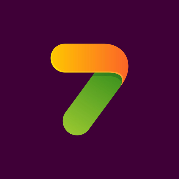 Logo numero sette
  - Vettoriali, immagini