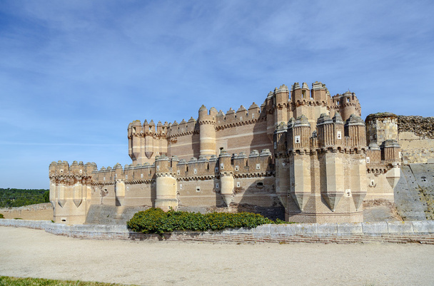 Coca замок, coca де Кастільо на провінція segovia - Фото, зображення