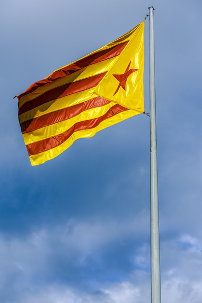 Bandeira independentista catalã
 - Foto, Imagem