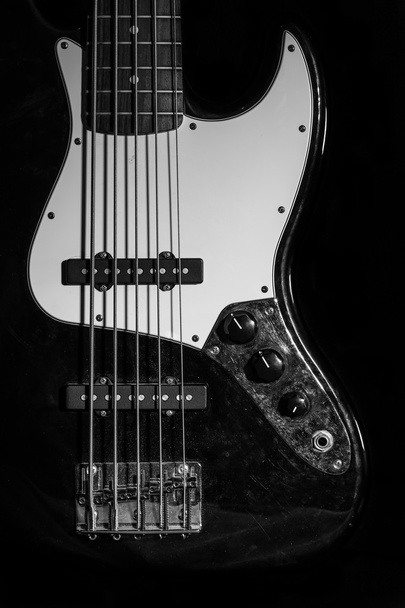 bass guitar, musical instrument - Photo, Image