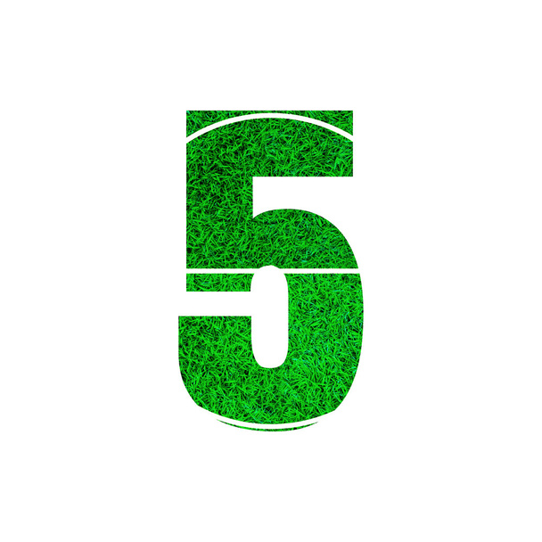 Číslo 5 (pět) abeceda - Fotografie, Obrázek