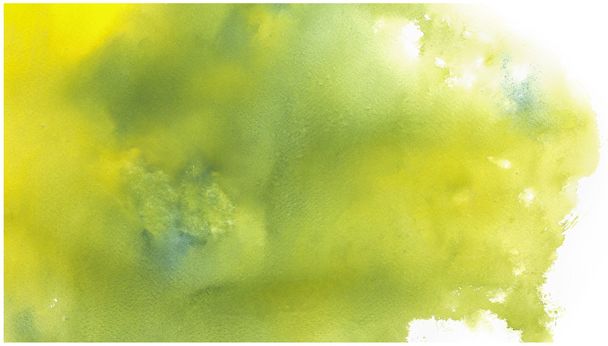 Abstract green watercolor background. - Photo, Image
