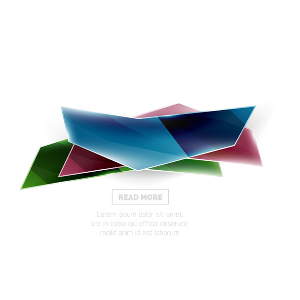banner ad promo di forma geometrica vettoriale
 - Vettoriali, immagini