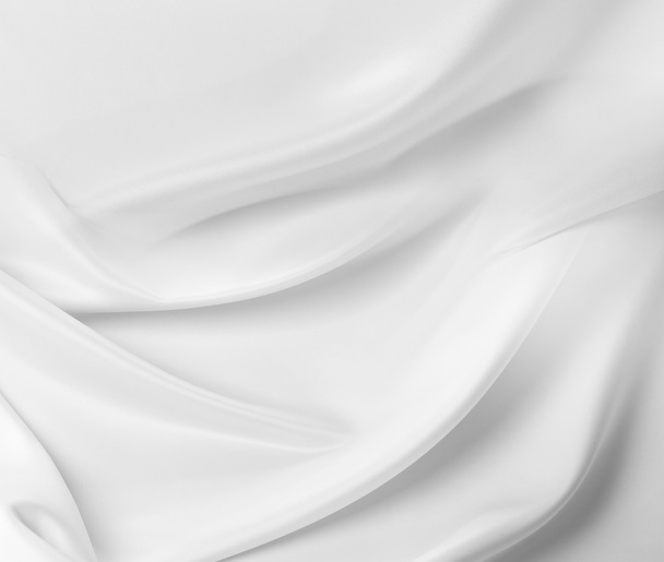 tecido de seda branca
 - Foto, Imagem