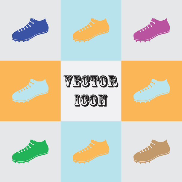 Executando ícone vetor sapato
 - Vetor, Imagem