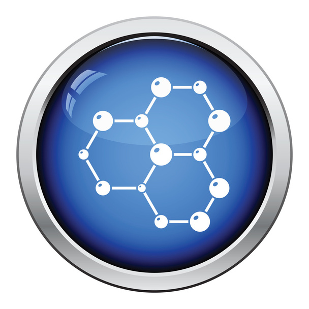 Ікона хімії гекса з'єднання атомів
 - Вектор, зображення