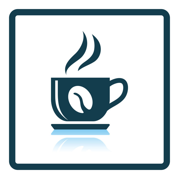 Coffee cup icon - Vektor, kép