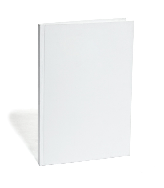 Modèle de carnet blanc vierge
 - Photo, image