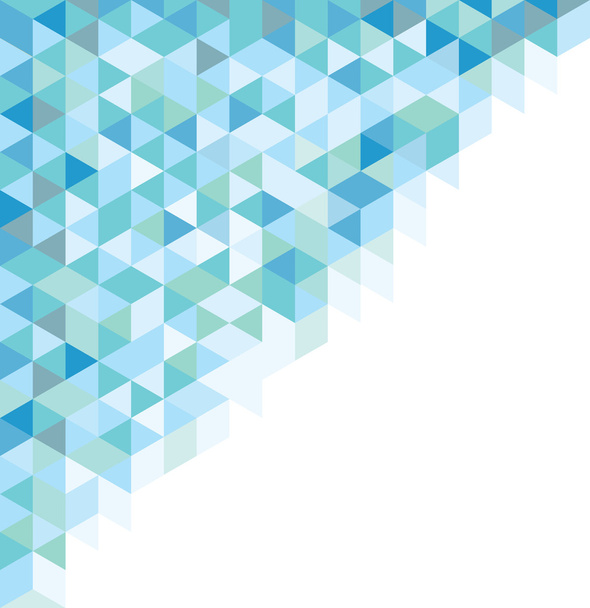 Diseño abstracto símbolo azul
 - Vector, Imagen
