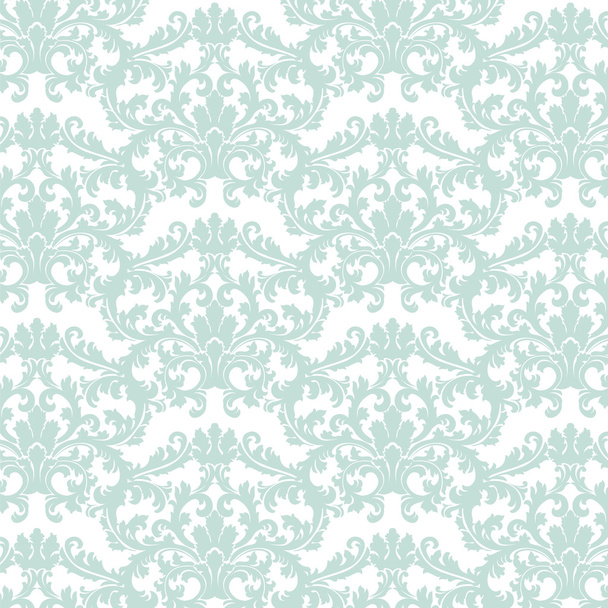 Vector Baroque pattern with Damask ornament - Vector, Image