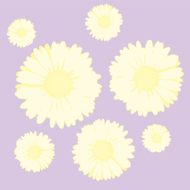 Background flowers - Vettoriali, immagini