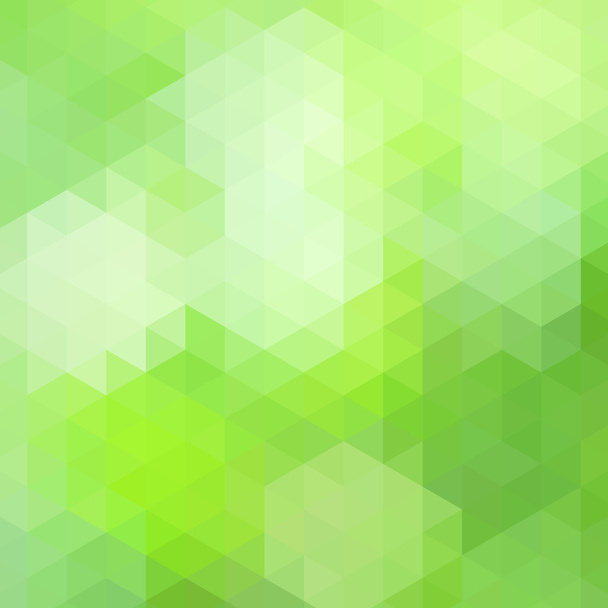 緑と白のポリゴン背景 - ベクター画像