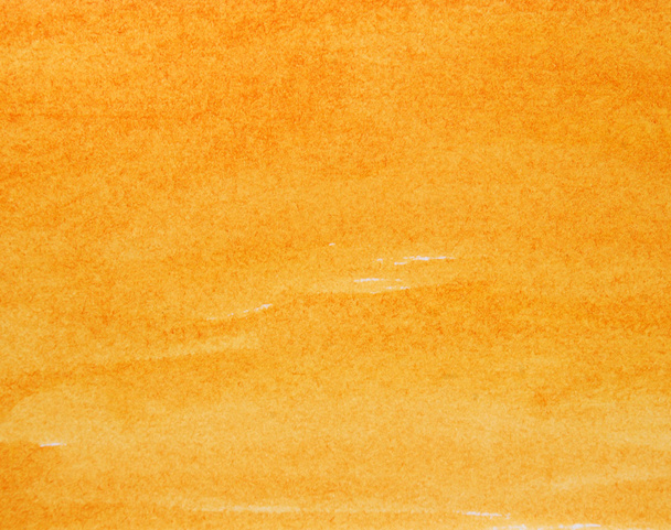 Orange watercolor paper - Fotografie, Obrázek