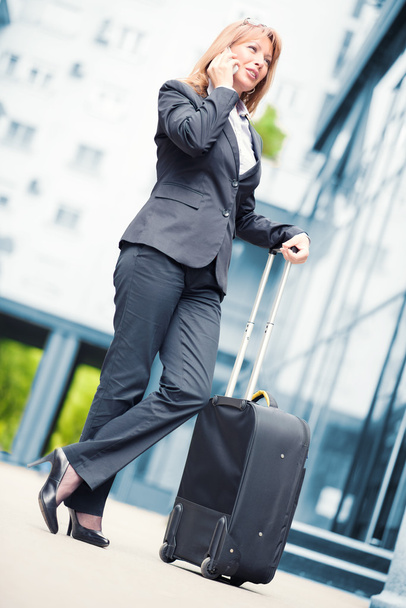 Business travel,businesswoman traveling - Photo, image