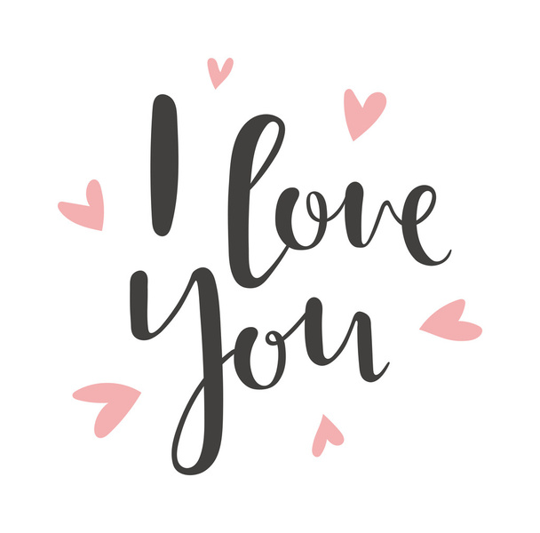 I love You vector text - Vector, Image