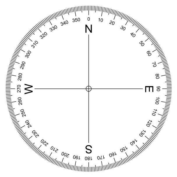 Vecteur Compass Protractor
 - Vecteur, image