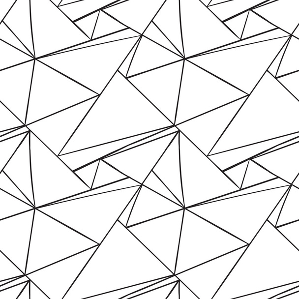 Seamless abstract line pattern - Vector, Image