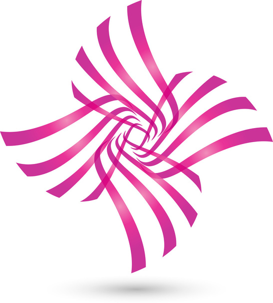 Blume, Kosmetik, Wellness, Logo - Vector, Image