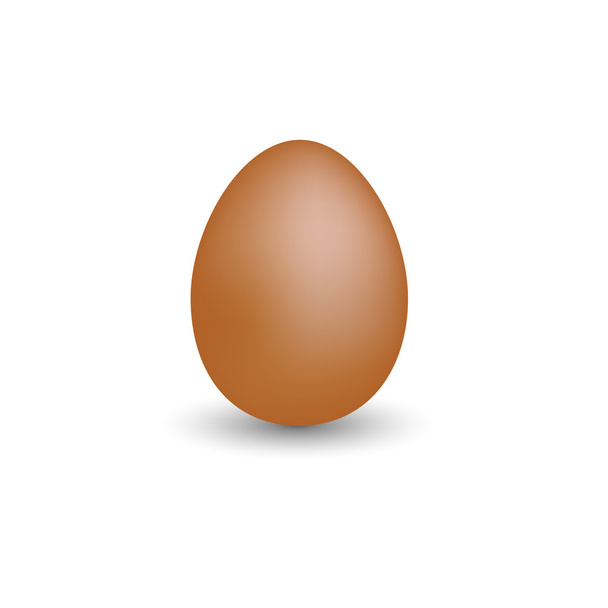 One egg - Vector, Image