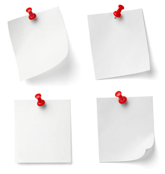 Штифт і нотатка паперового офісу бізнесу
 - Фото, зображення