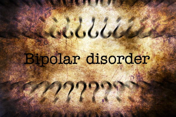 Bipolar disorder grunge concept - Photo, Image