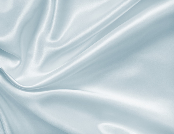 Smooth elegant grey silk or satin texture as background - Foto, Imagem