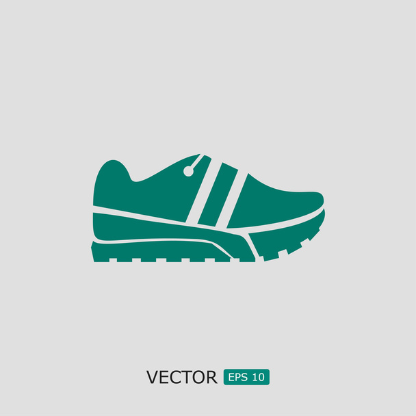 Running shoe icon - Вектор, зображення