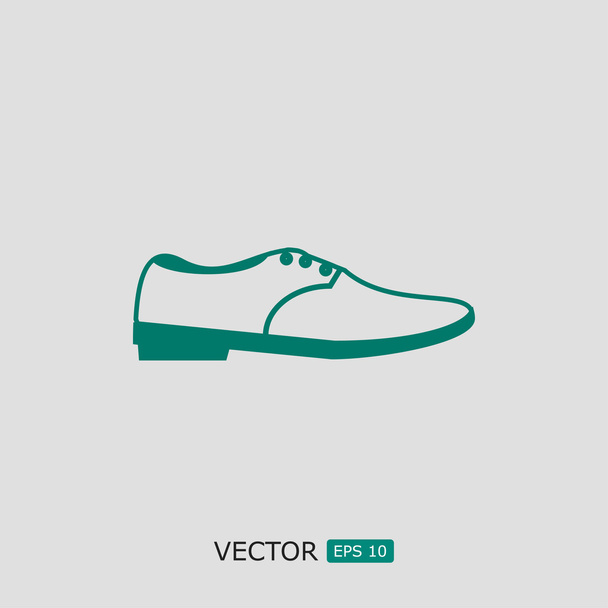 male shoe icon - Вектор, зображення