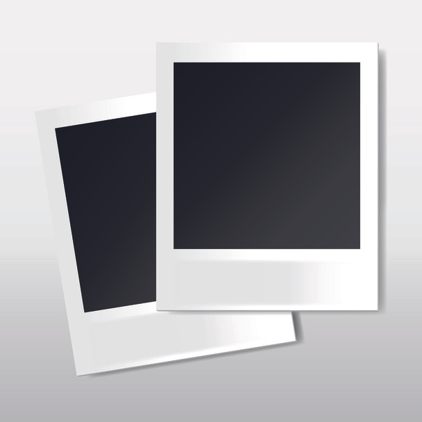 polaroid frame for your text or photo - Vettoriali, immagini