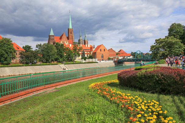 Näkymä Wroclawiin, Puola
 - Valokuva, kuva