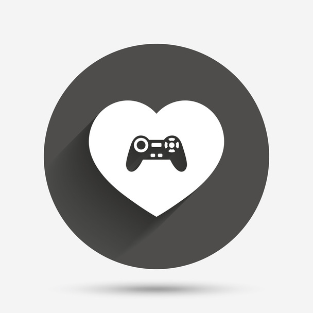 Joystick sign icon. Like Video game symbol. - Vector, Image