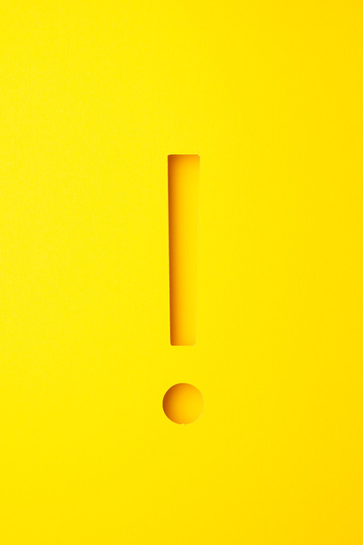 Sarı ünlem işareti - Fotoğraf, Görsel