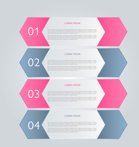 Infographics template for business, education - Vetor, Imagem