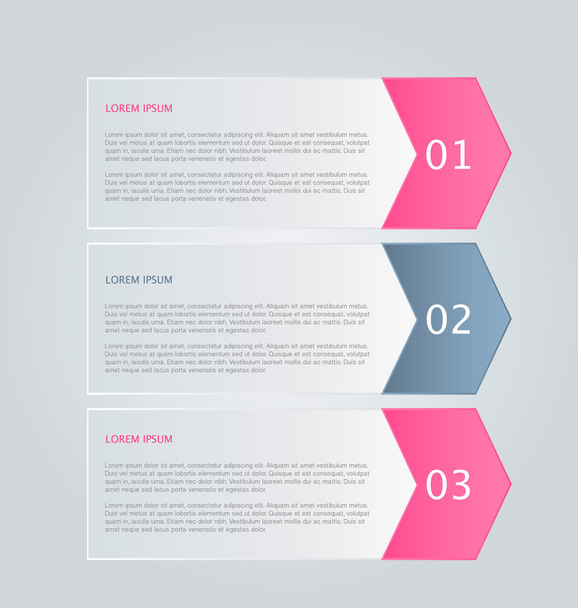 Infographics template for business, education - Vecteur, image