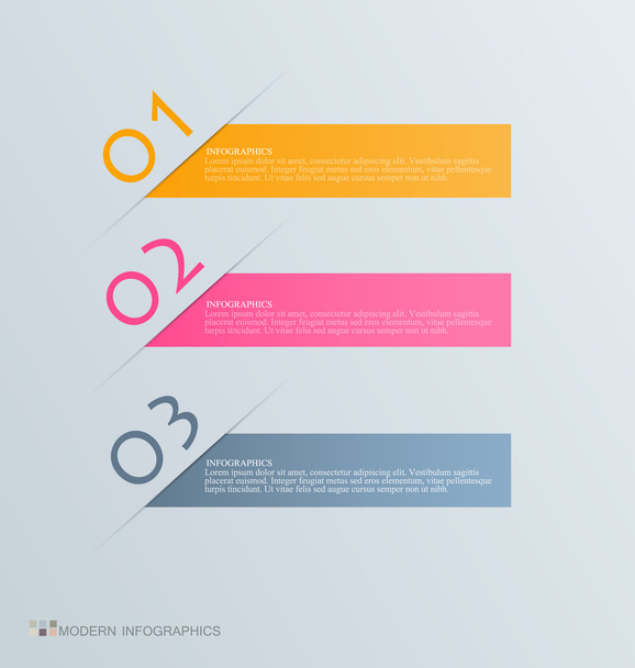 Infographics template for business, education - Vector, imagen