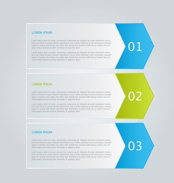 Infographics template for business, education - Vetor, Imagem