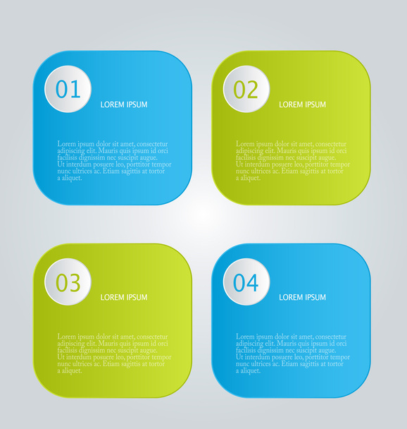 Infographics template for business, education - Vektori, kuva