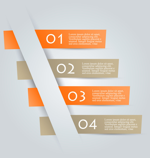 Επιχειρηματικό πρότυπο infographics για παρουσίαση, εκπαίδευση - Διάνυσμα, εικόνα