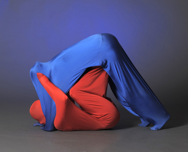 Two abstract dancing figures - Foto, Bild