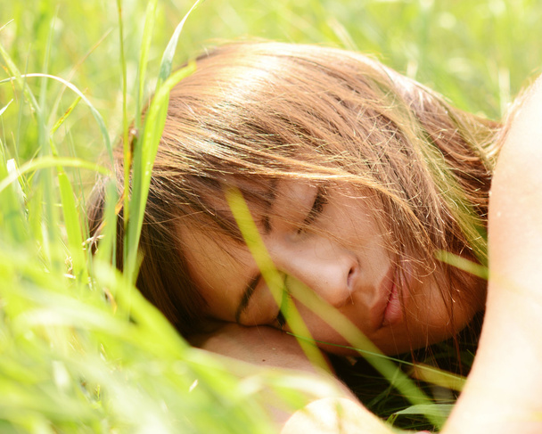 spící žena - Fotografie, Obrázek