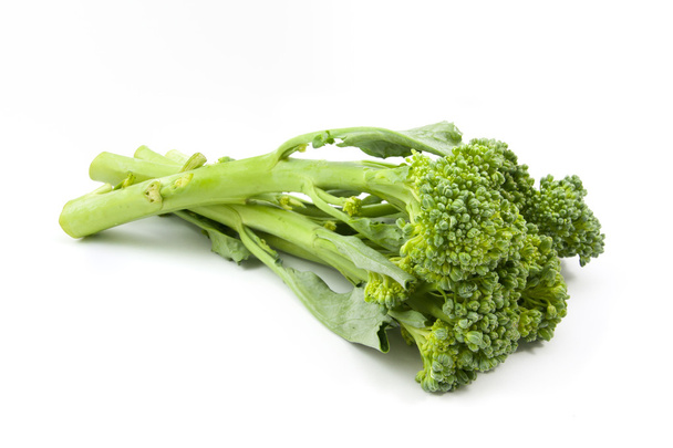 broccolini baby broccoli isolated - Fotoğraf, Görsel