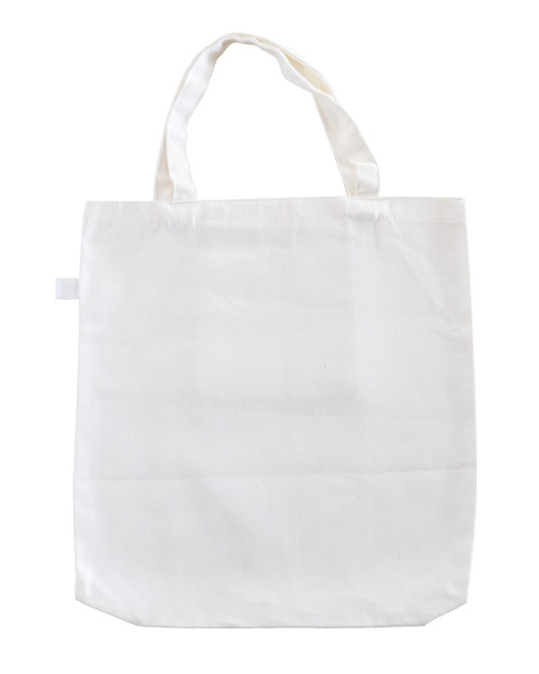λευκό ύφασμα τσάντα - Φωτογραφία, εικόνα
