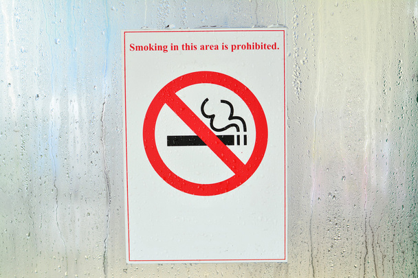 No smoking sign.  - Photo, Image