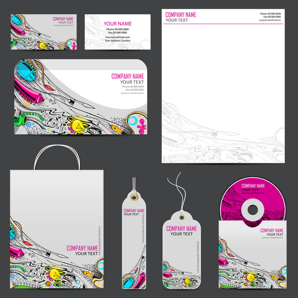 Business Template - Vector, Image