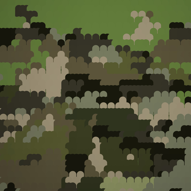 Camouflage militärischen Halbton-Muster Hintergrund. Vektor-Abbildung, eps - Vektor, Bild