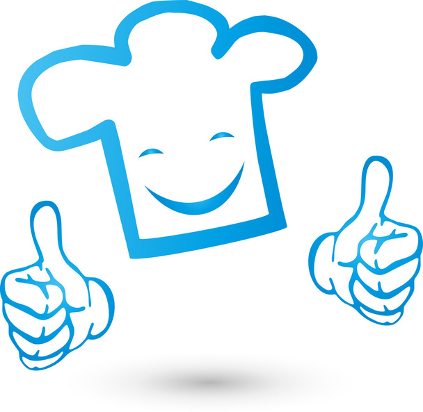 baker, Koch, Logo, Maskottchen - Vector, Image