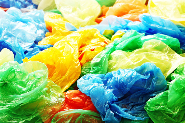 A lot of colorful plastic bags - Φωτογραφία, εικόνα
